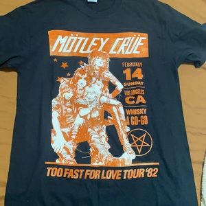 Motley Crue band tee
